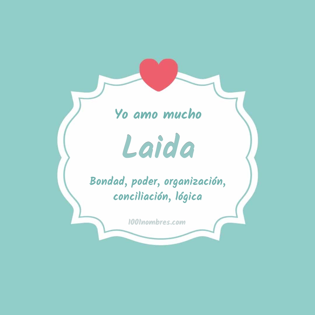 Yo amo mucho Laida