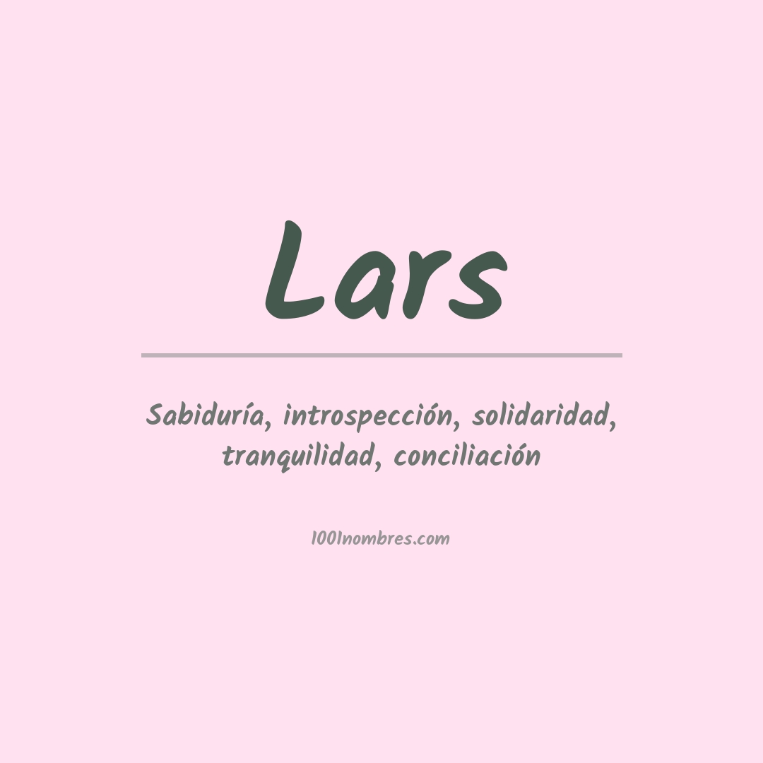 Significado del nombre Lars