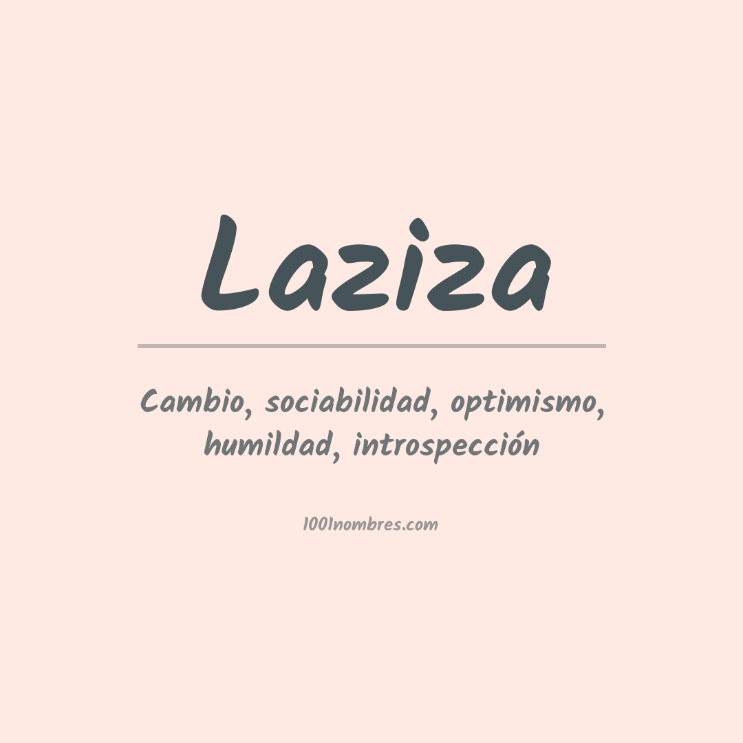 Significado del nombre Laziza