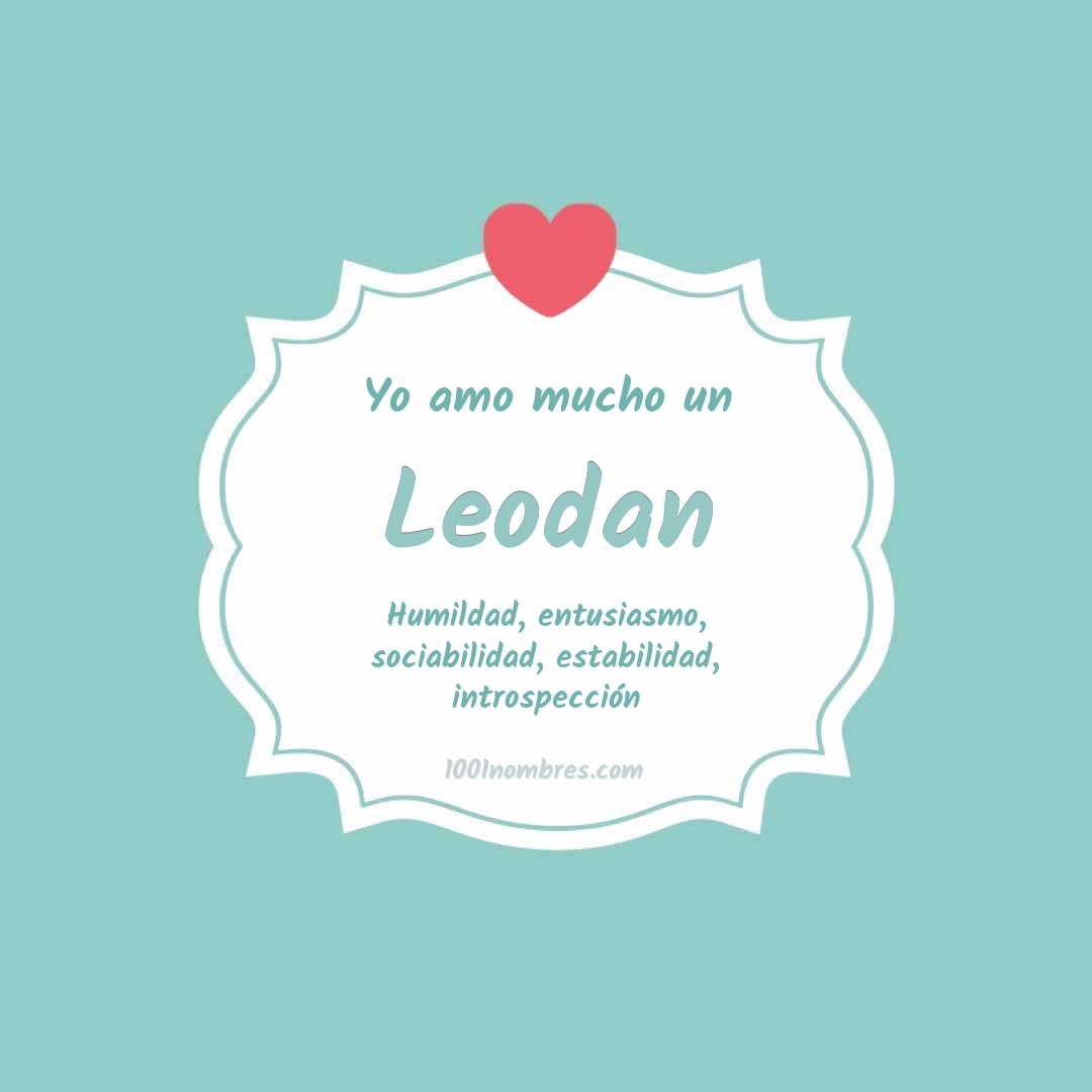 Yo amo mucho Leodan Yo amo mucho Leodan