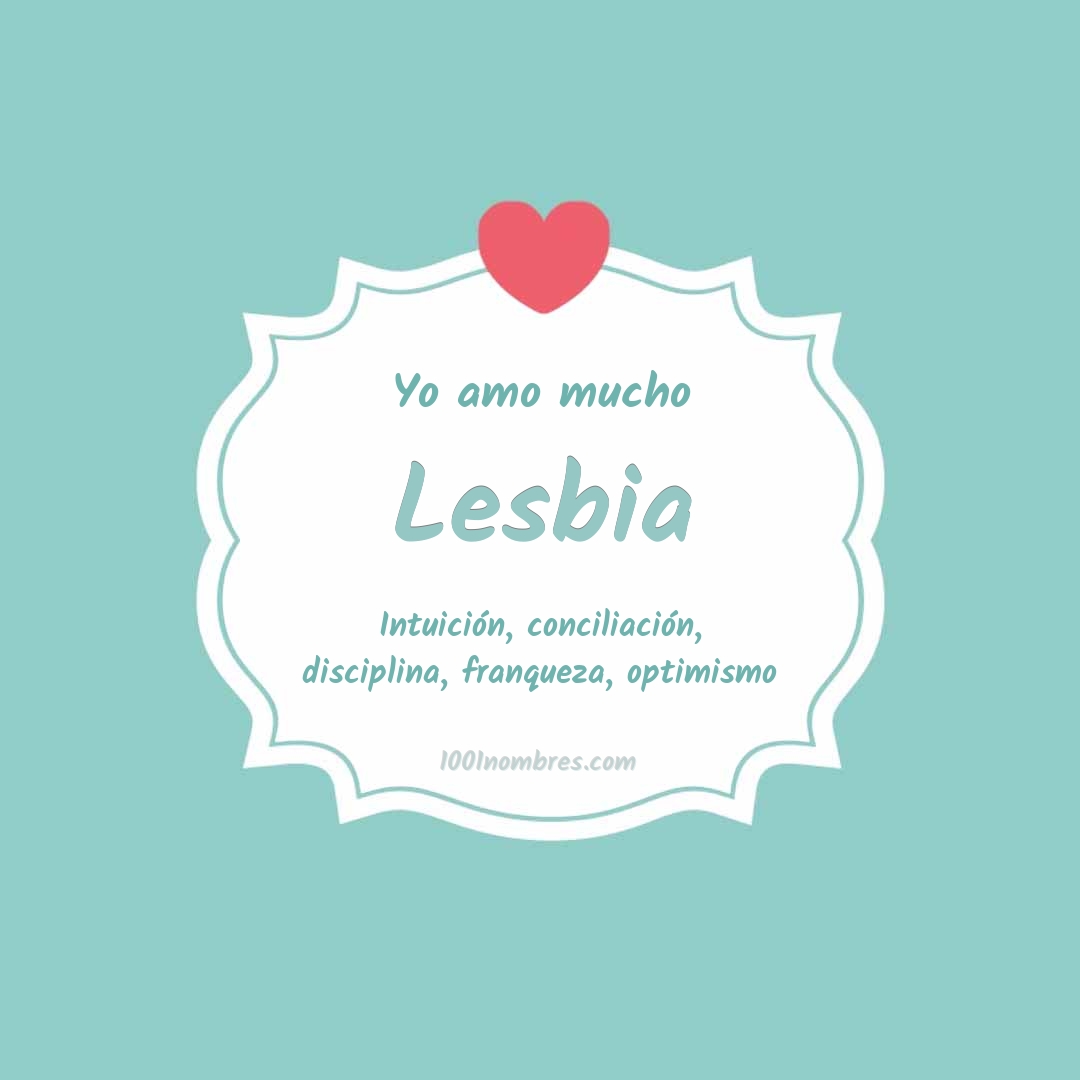 Yo amo mucho Lesbia Yo amo mucho Lesbia