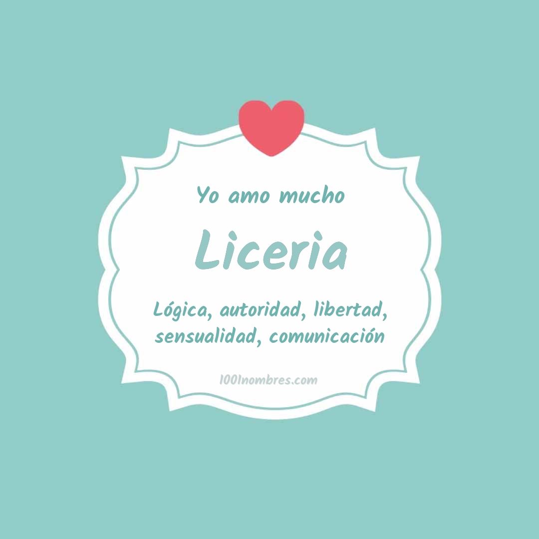 Yo amo mucho Liceria Yo amo mucho Liceria