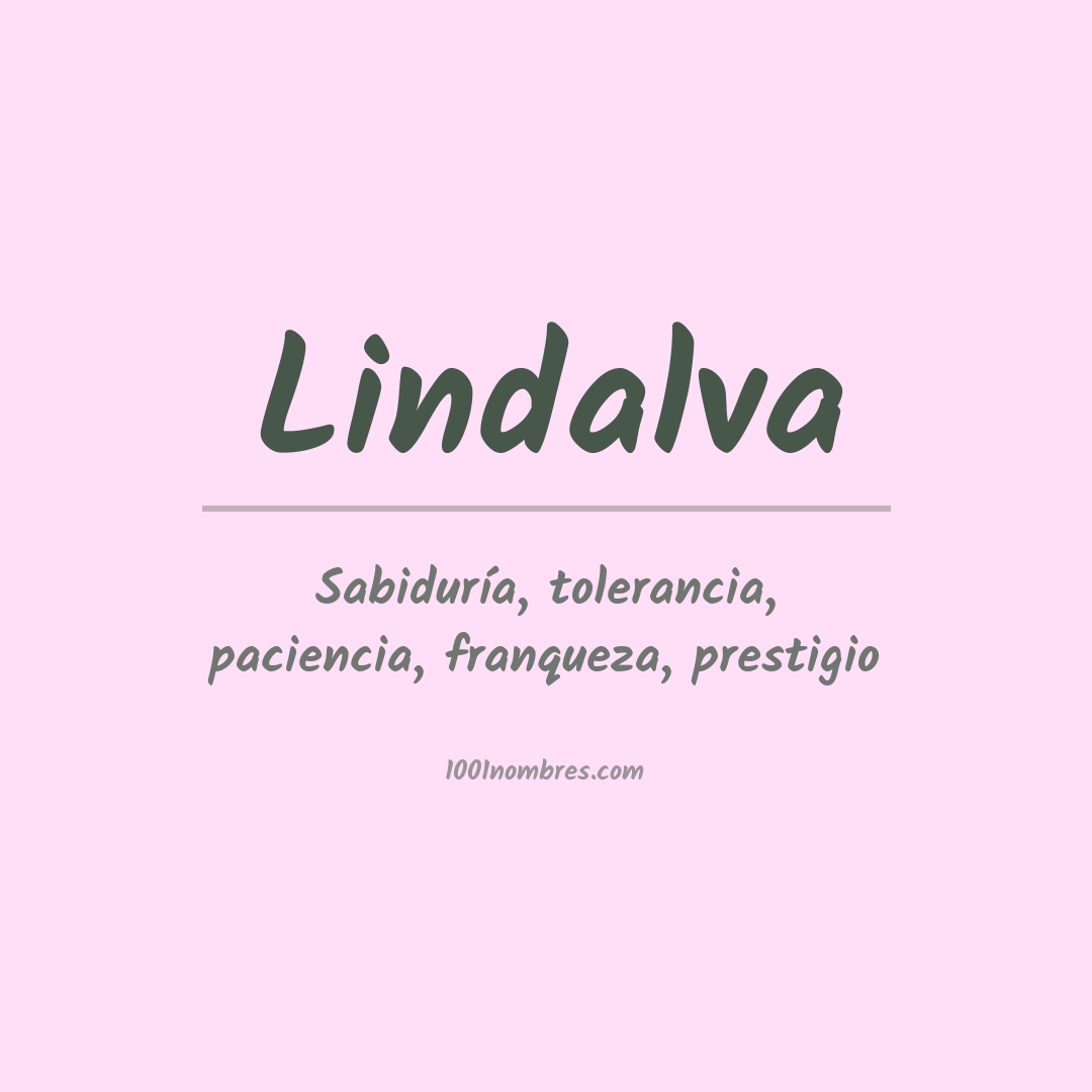 Significado del nombre Lindalva