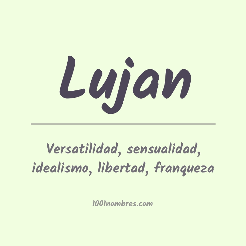 Significado del nombre Lujan