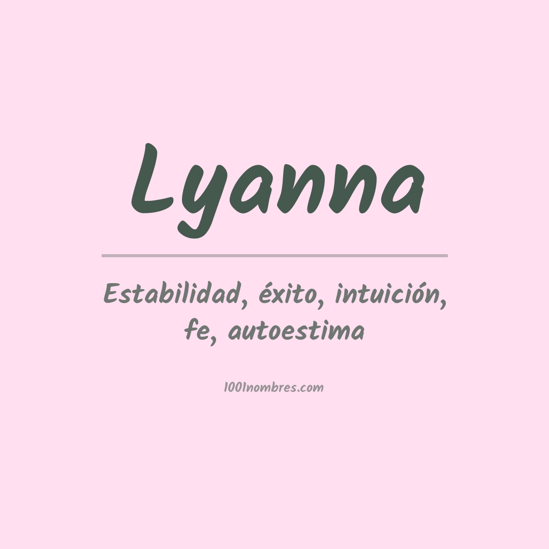 Significado del nombre Lyanna