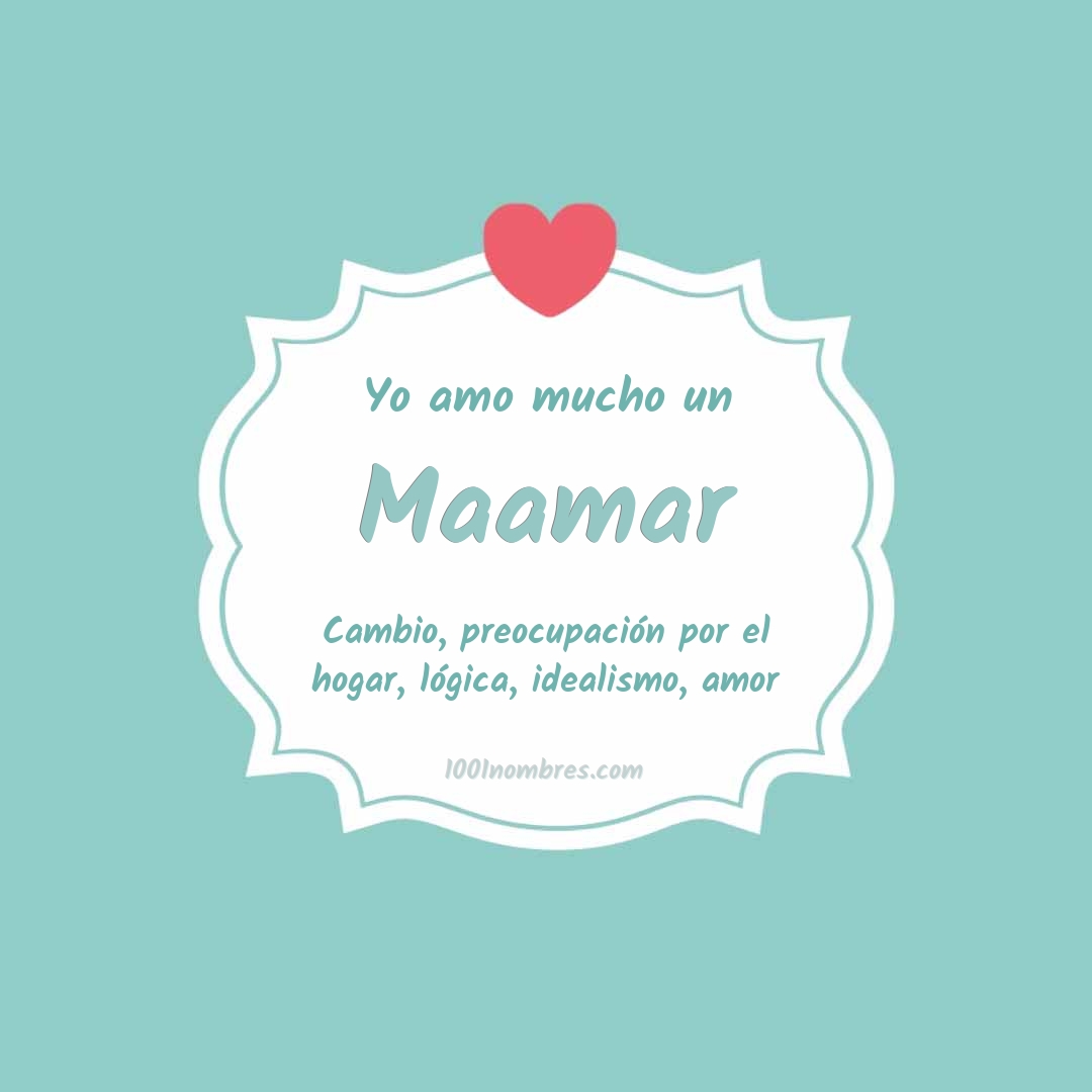 Yo amo mucho Maamar Yo amo mucho Maamar