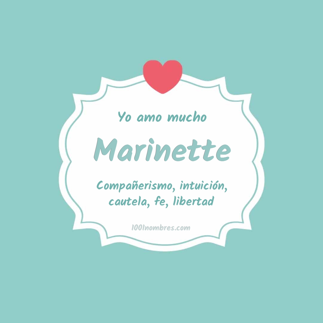 Yo amo mucho Marinette