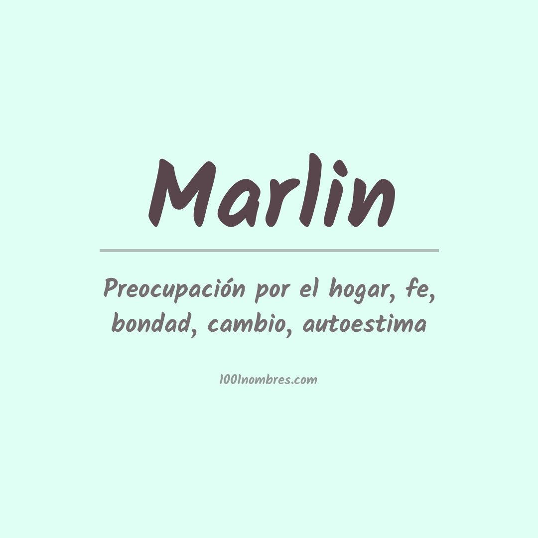 Significado del nombre Marlin