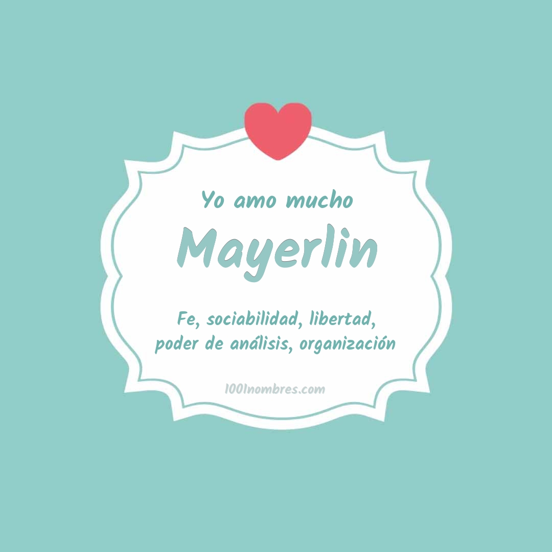 Yo amo mucho Mayerlin Yo amo mucho Mayerlin