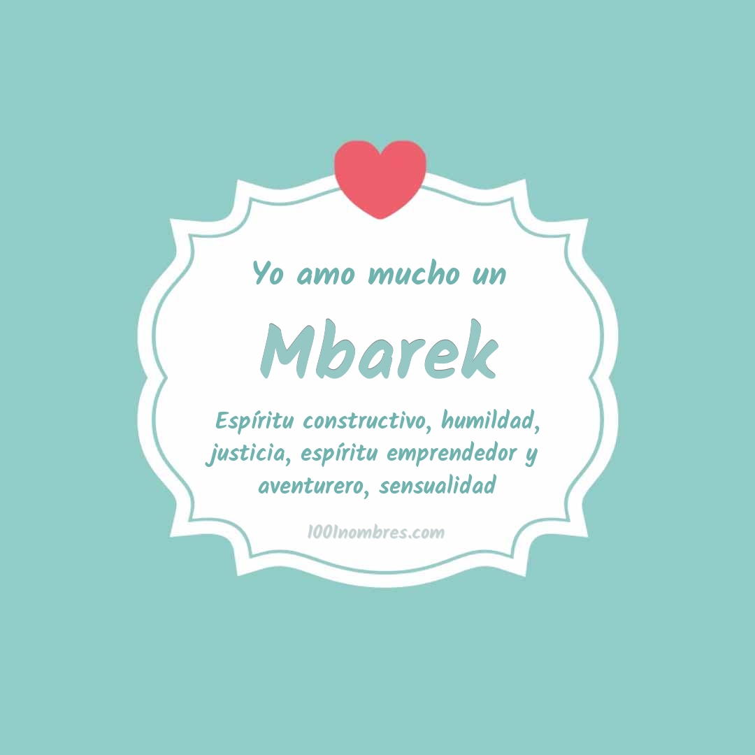 Yo amo mucho Mbarek Yo amo mucho Mbarek