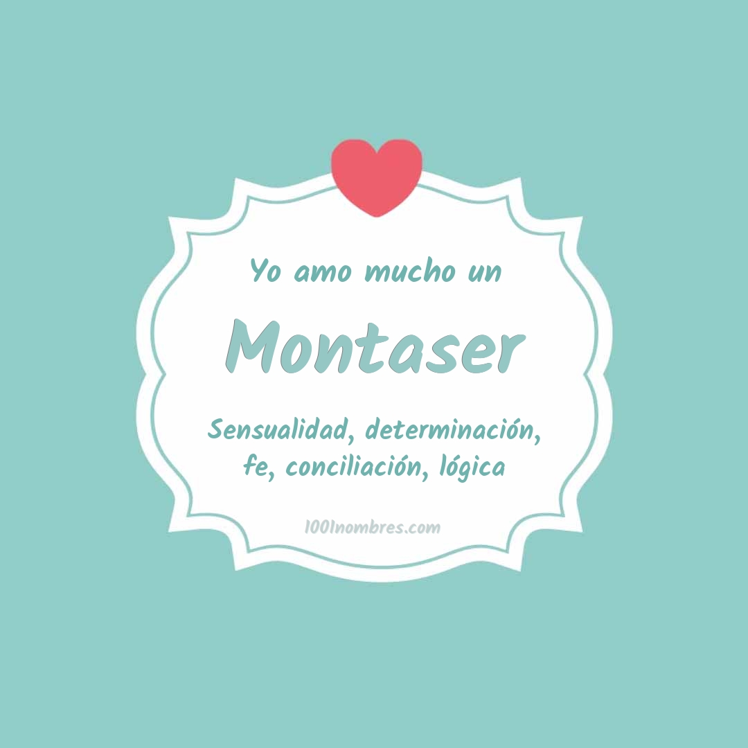 Yo amo mucho Montaser Yo amo mucho Montaser