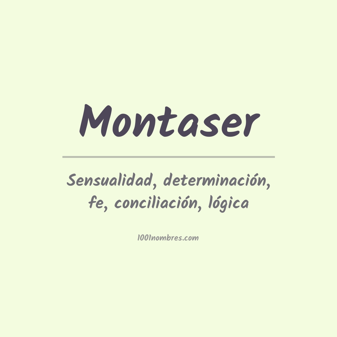 Significado del nombre Montaser Significado del nombre Montaser