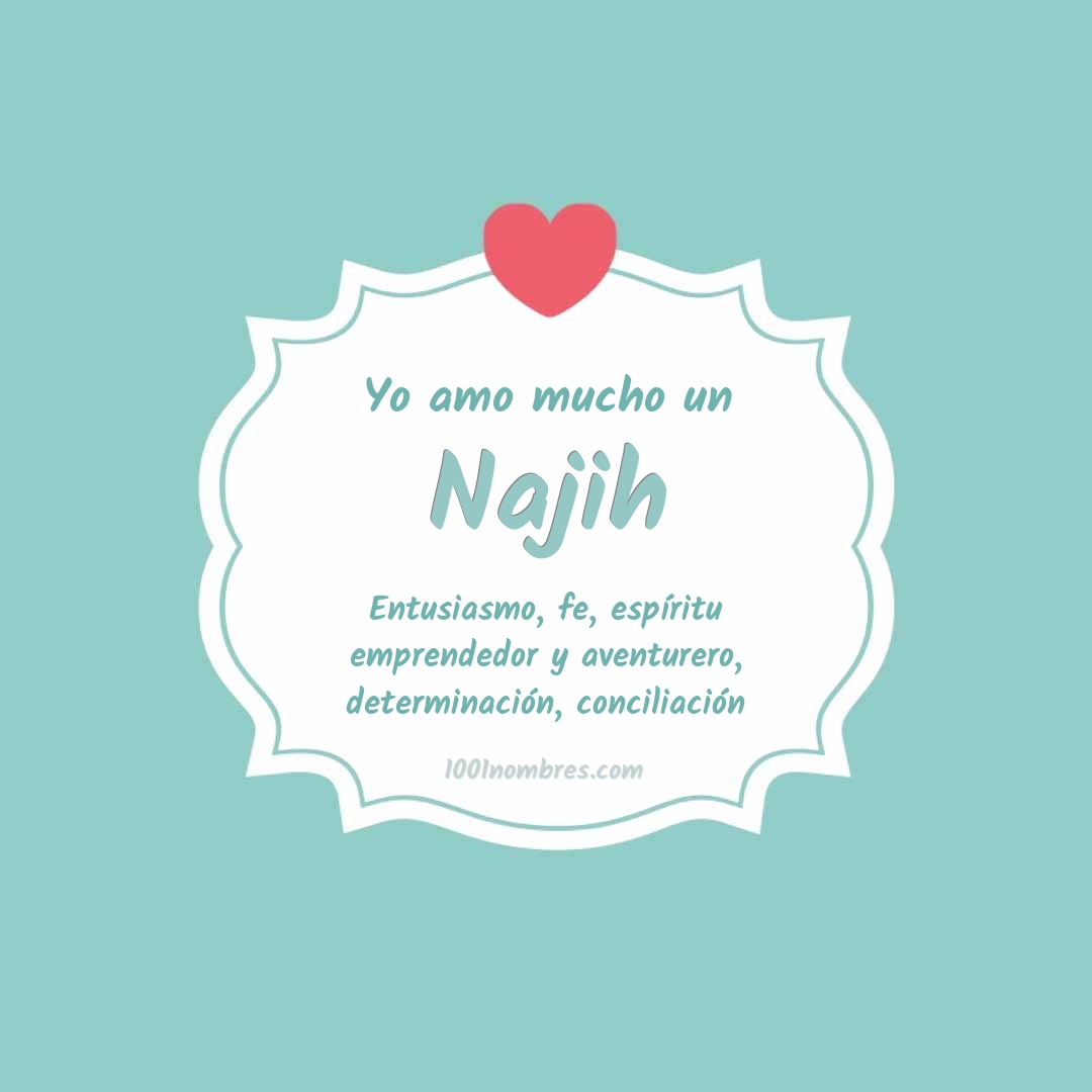 Yo amo mucho Najih