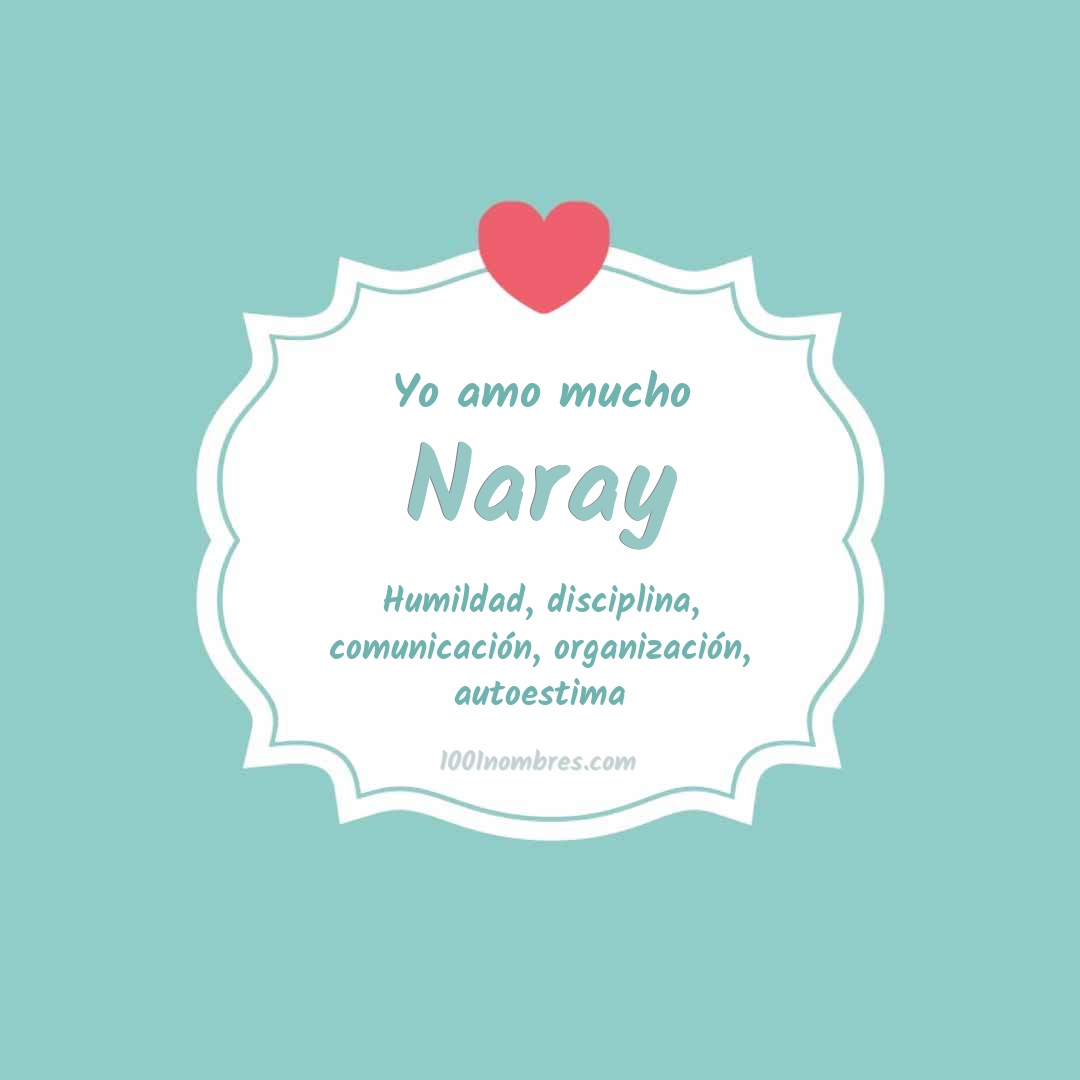 Yo amo mucho Naray Yo amo mucho Naray