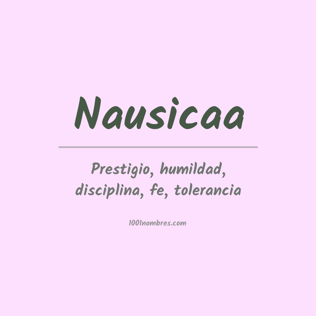 Significado del nombre Nausicaa Significado del nombre Nausicaa