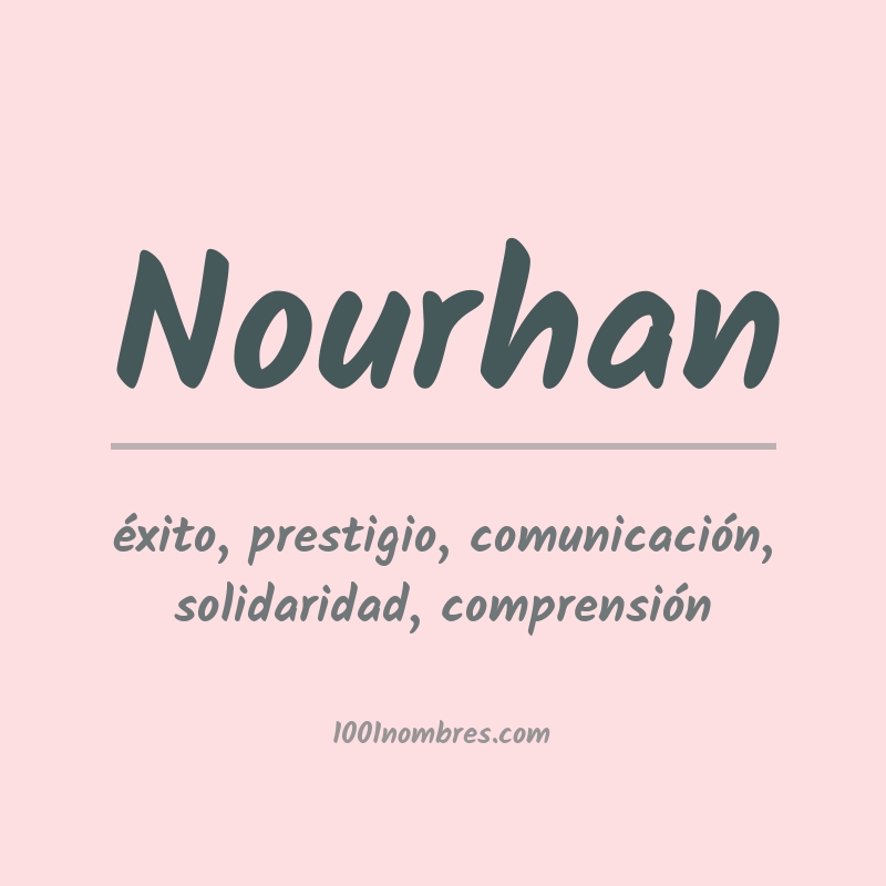 Significado del nombre Nourhan Significado del nombre Nourhan