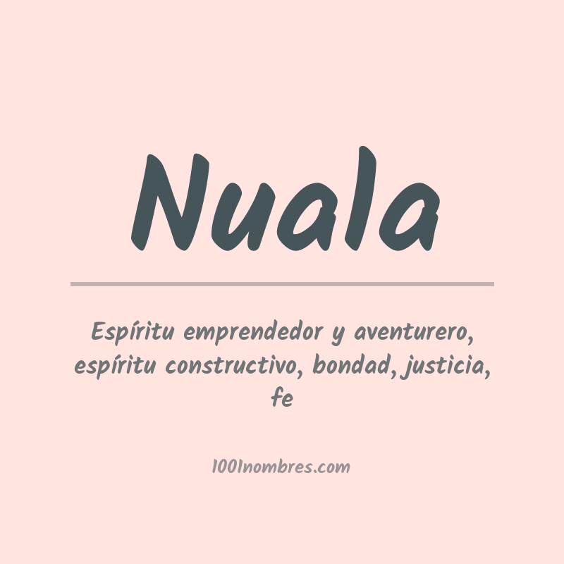 Significado del nombre Nuala