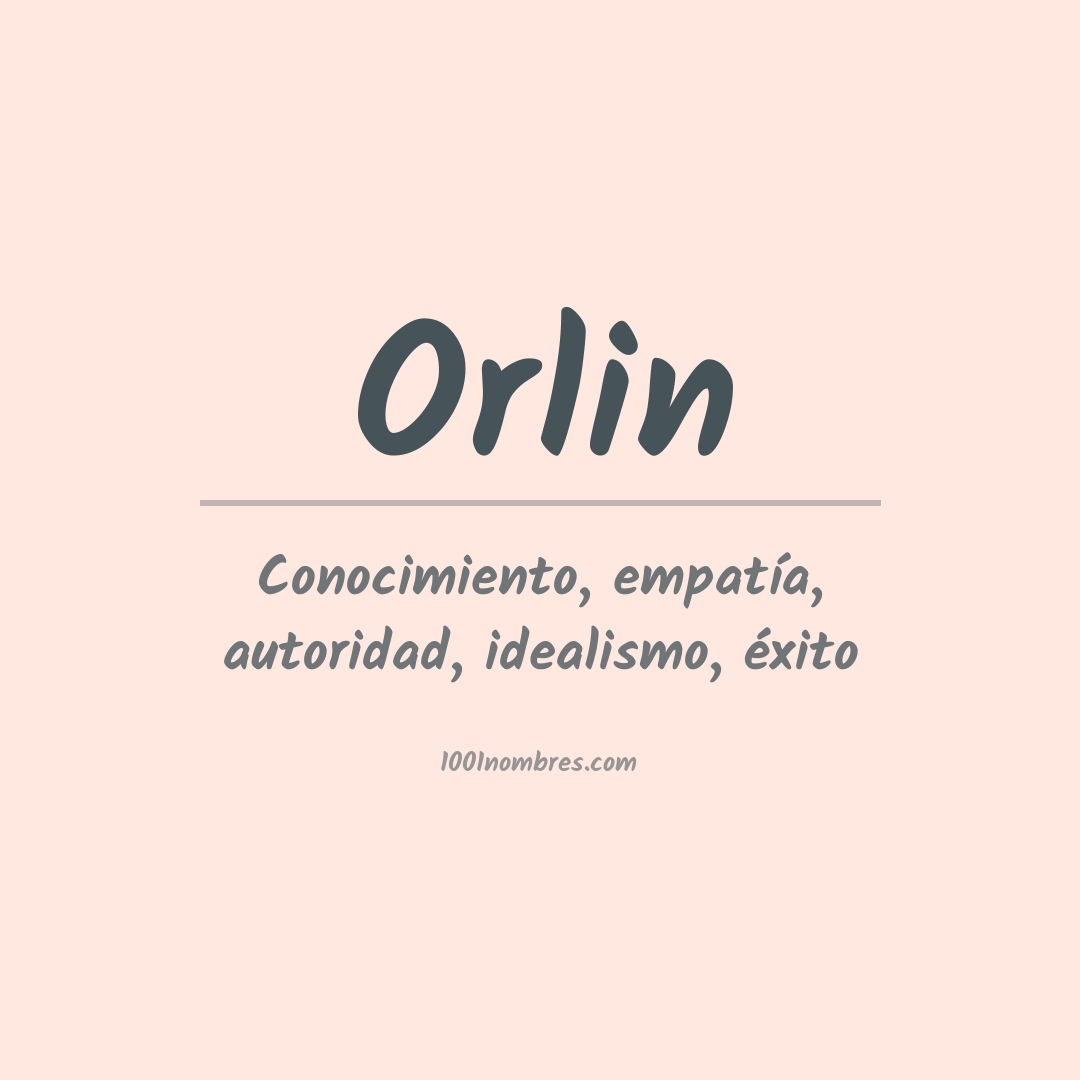 Significado del nombre Orlin