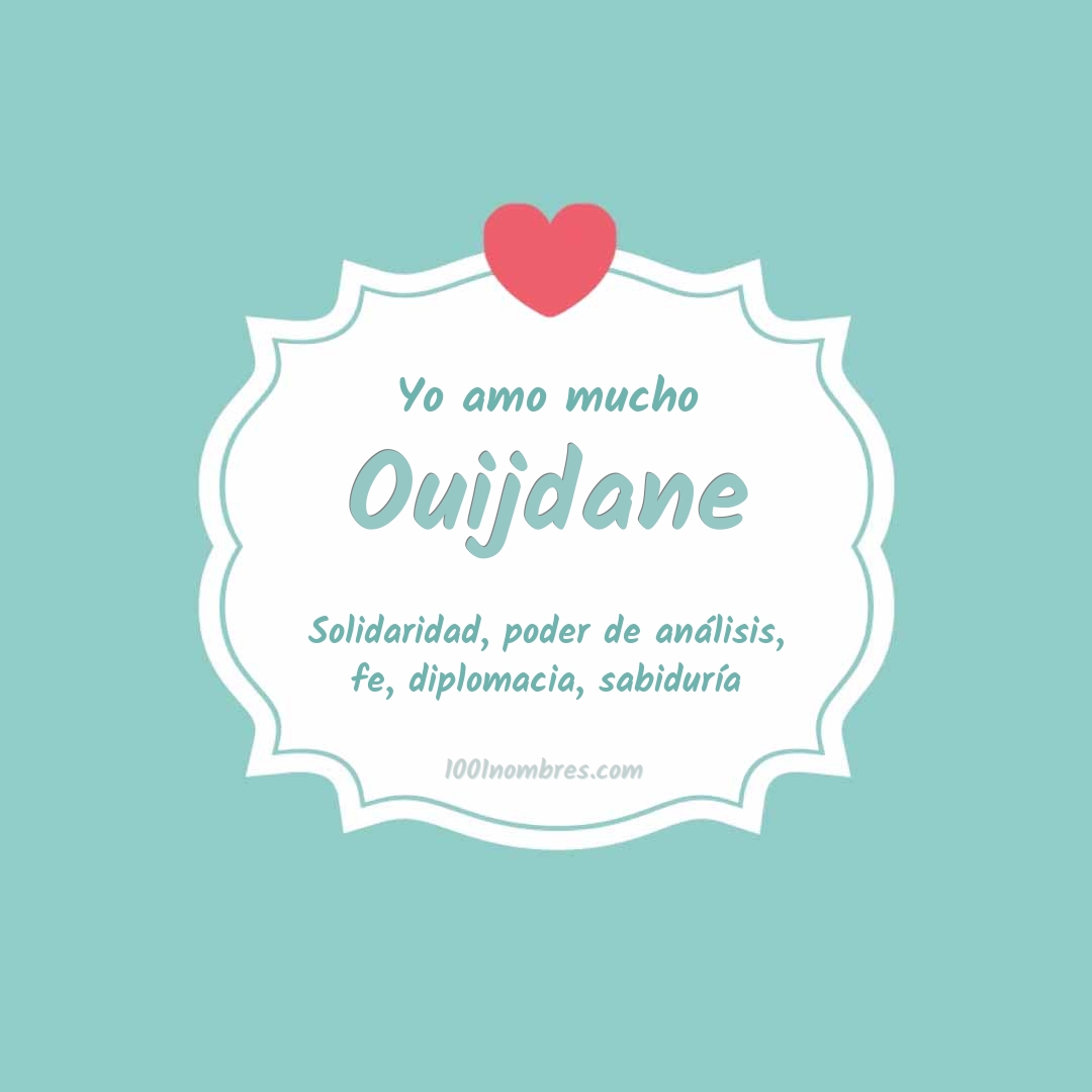Yo amo mucho Ouijdane Yo amo mucho Ouijdane