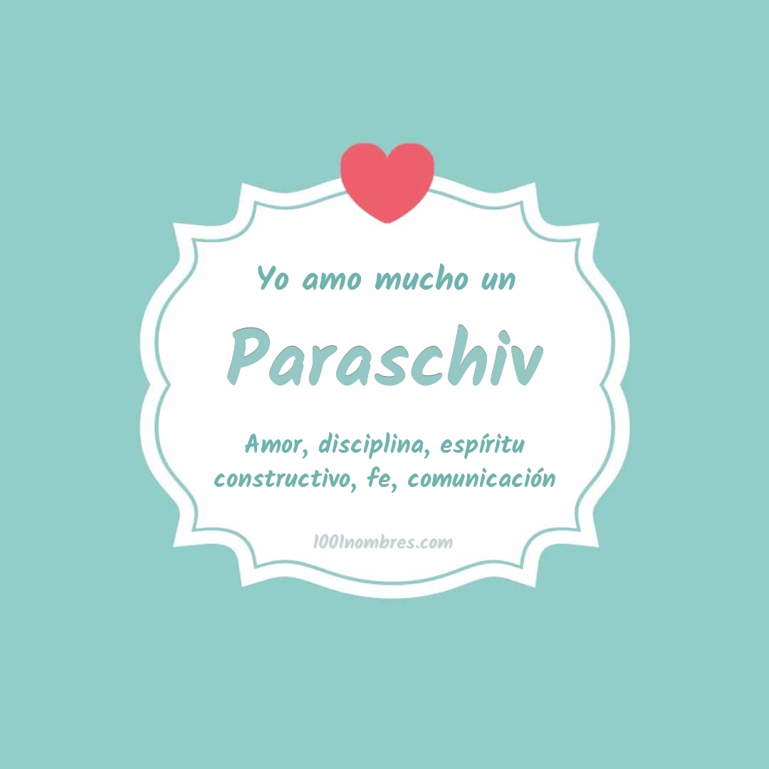 Yo amo mucho Paraschiv