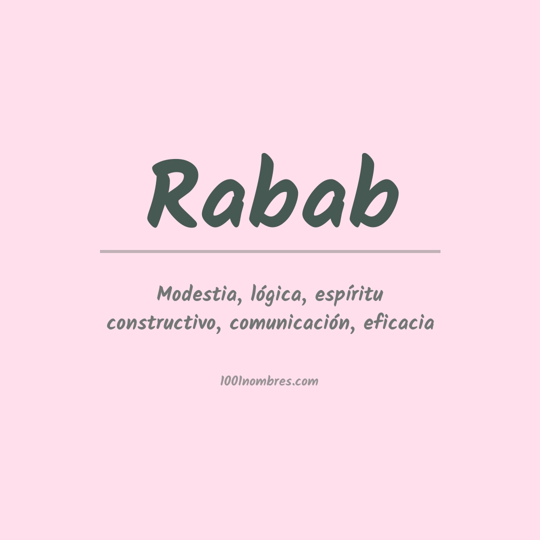 Significado del nombre Rabab Significado del nombre Rabab
