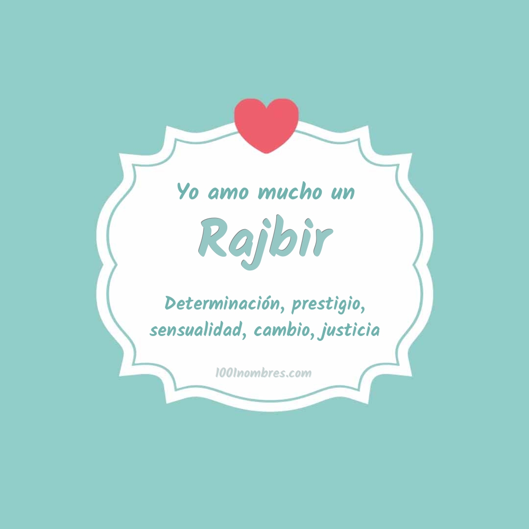 Yo amo mucho Rajbir