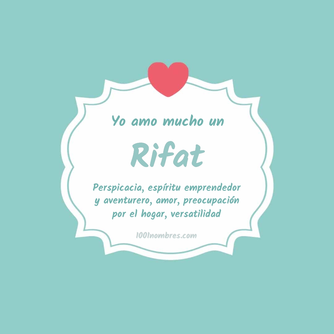 Yo amo mucho Rifat