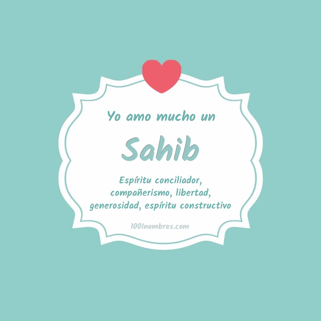 Yo amo mucho Sahib