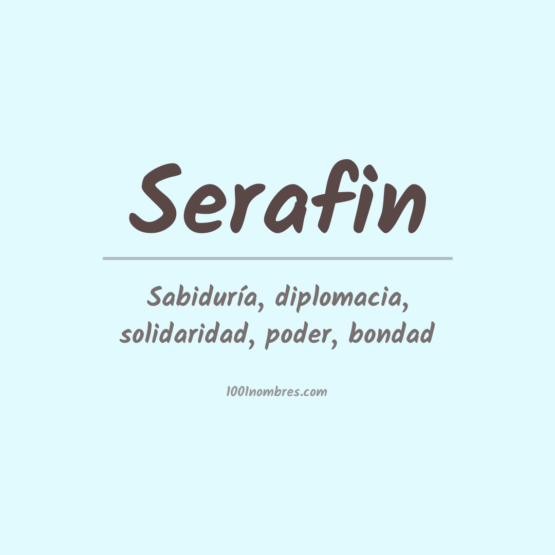Significado del nombre Serafin