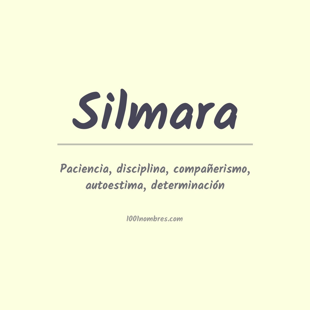 Significado del nombre Silmara