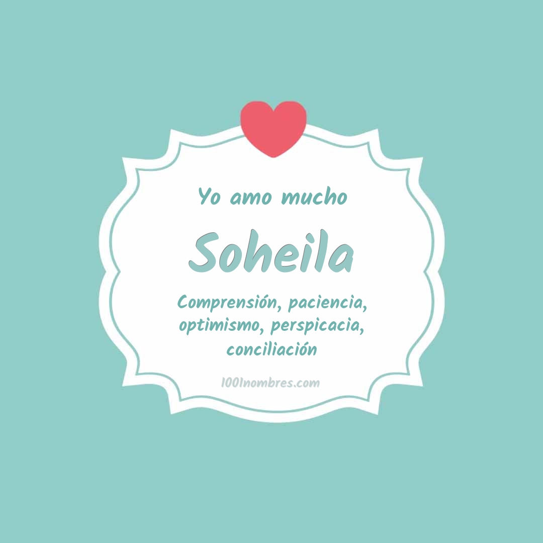 Yo amo mucho Soheila
