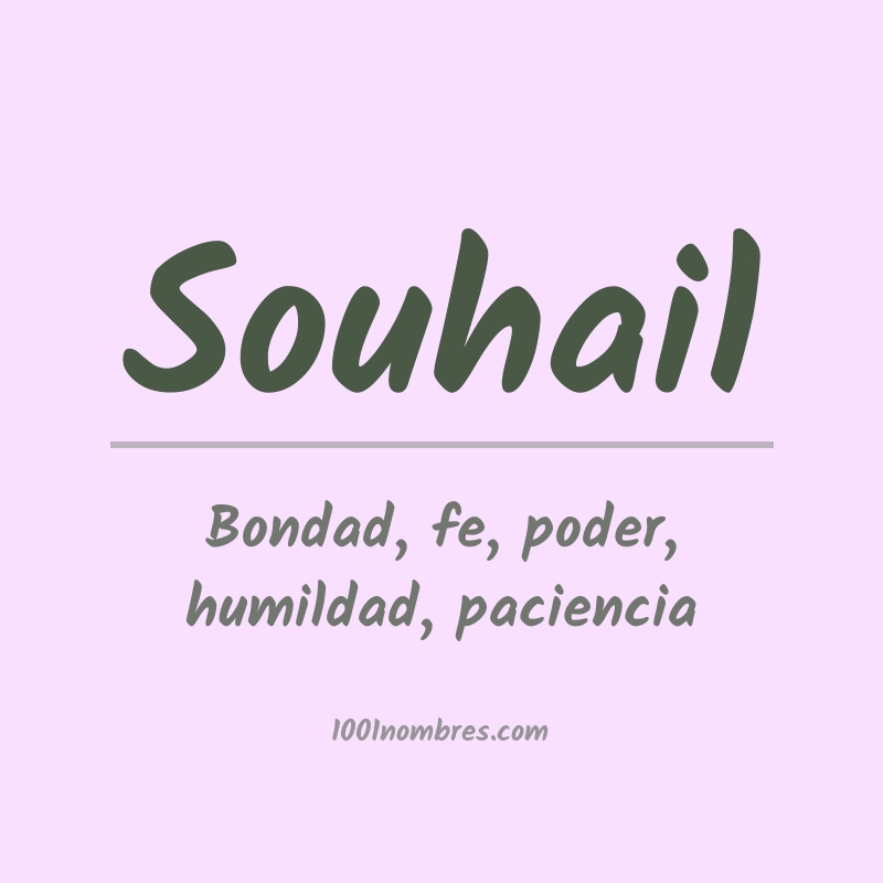 Significado del nombre Souhail Significado del nombre Souhail