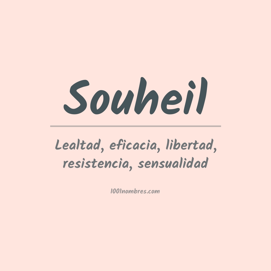 Significado del nombre Souheil Significado del nombre Souheil