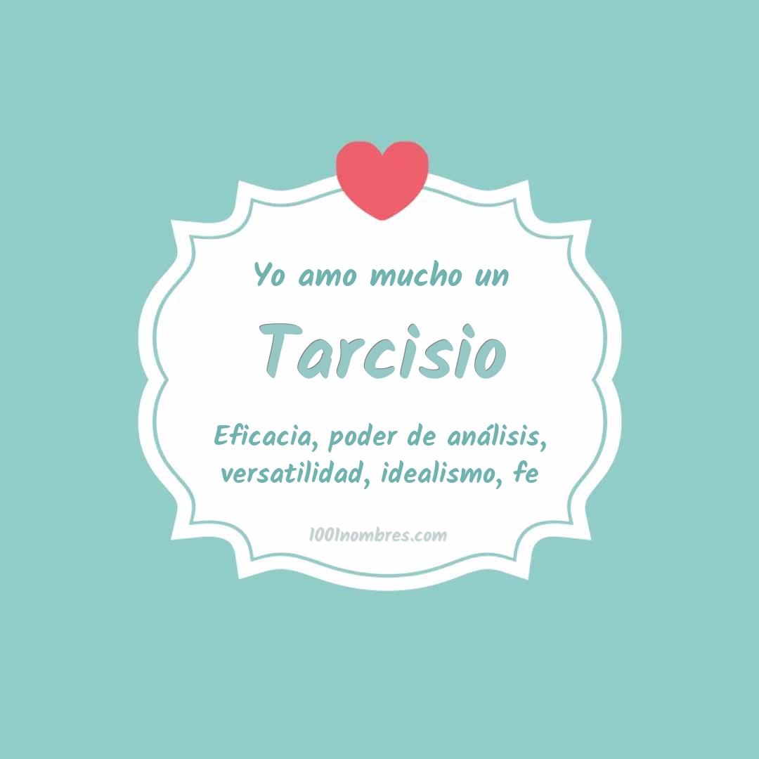 Yo amo mucho Tarcisio Yo amo mucho Tarcisio