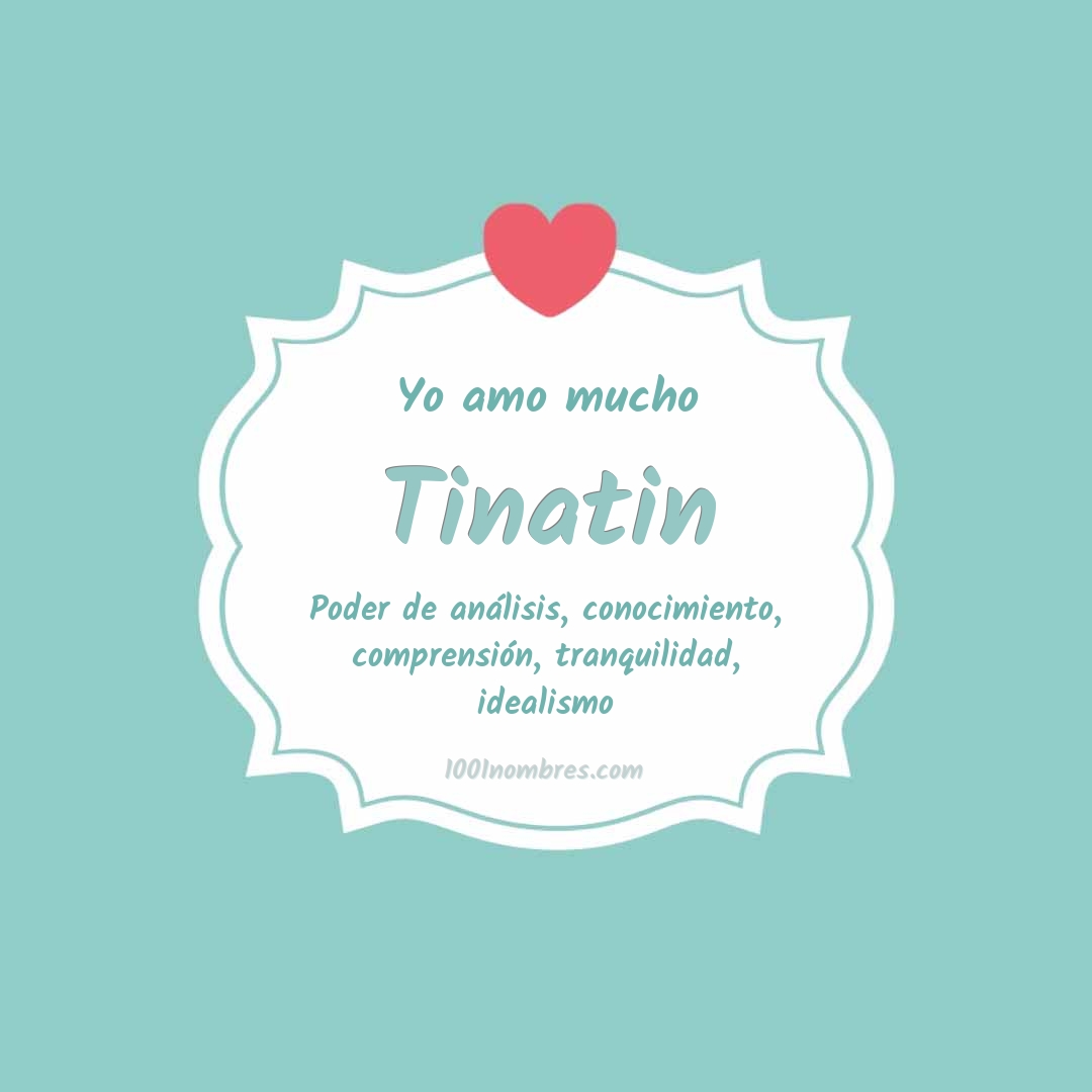 Yo amo mucho Tinatin Yo amo mucho Tinatin