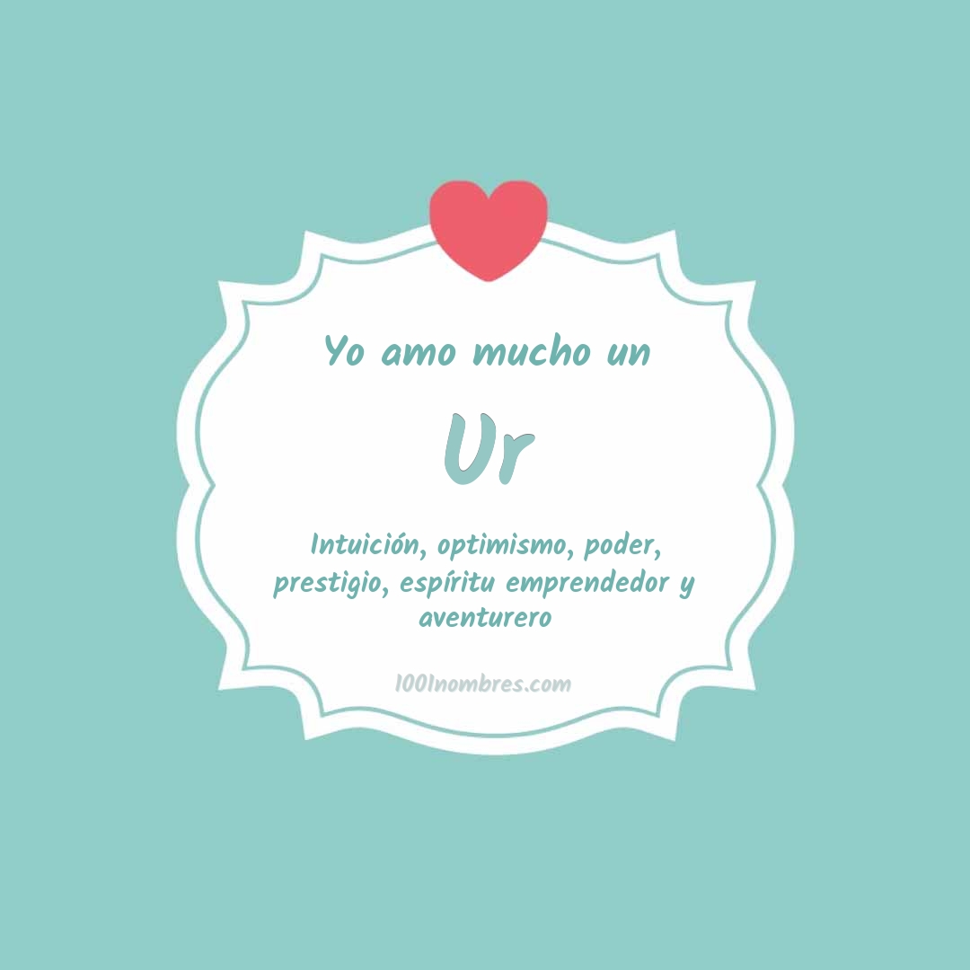 Yo amo mucho Ur Yo amo mucho Ur