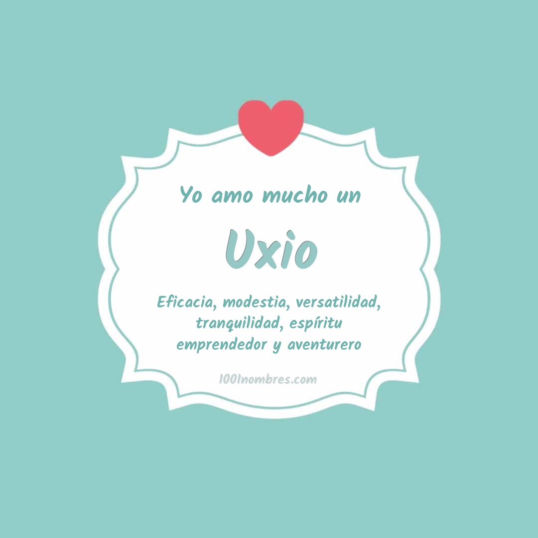 Yo amo mucho Uxio