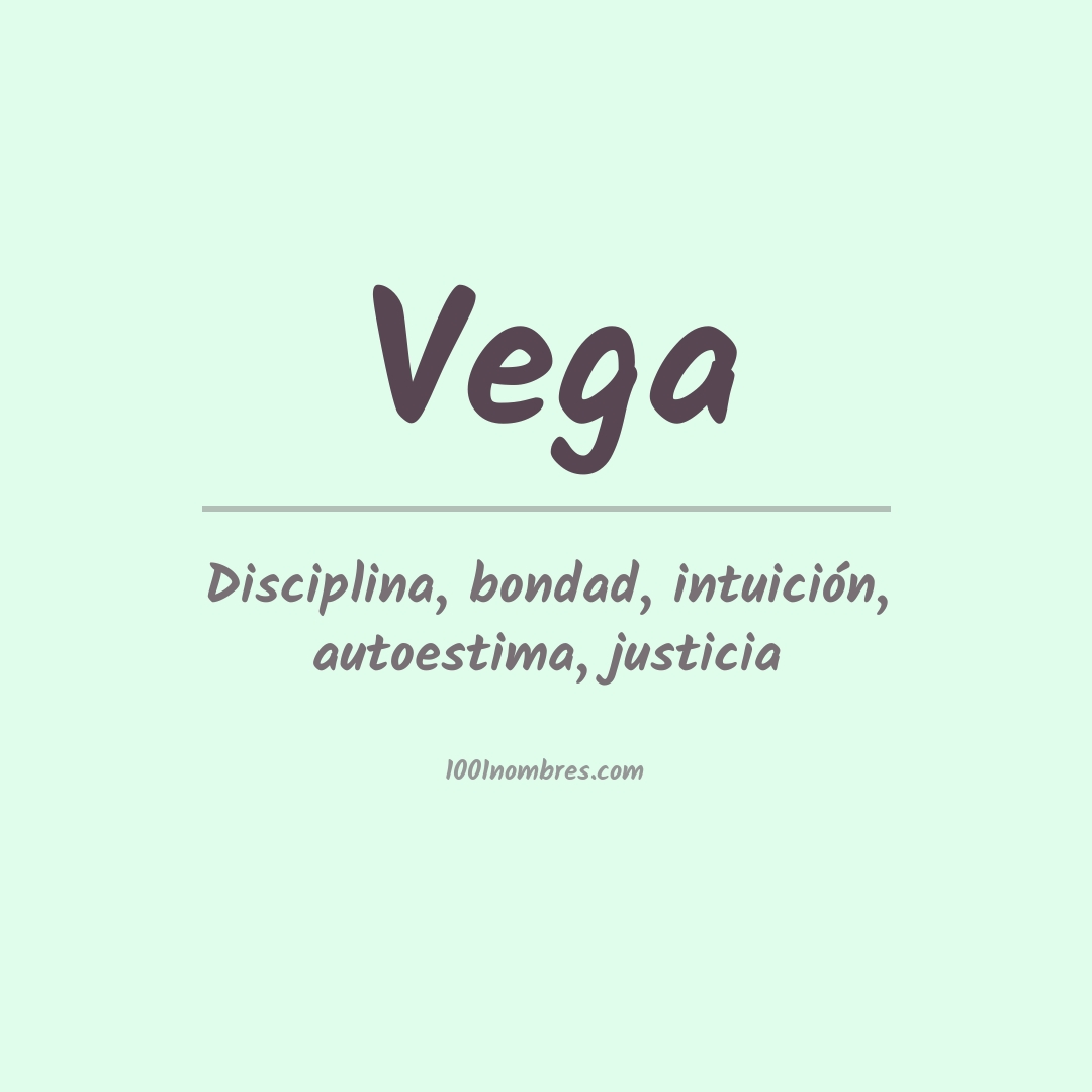 Significado del nombre Vega