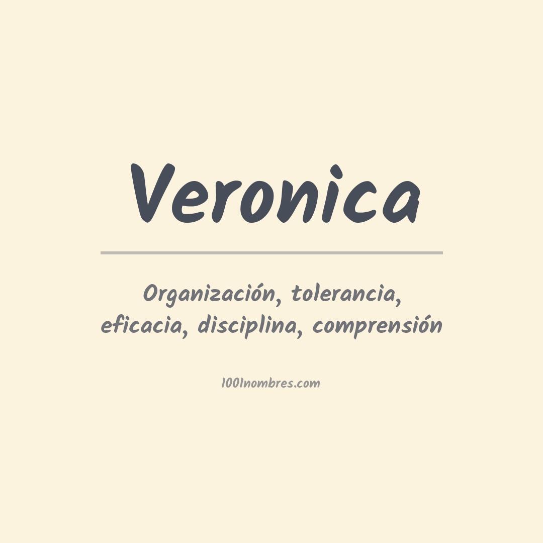 Significado del nombre Veronica