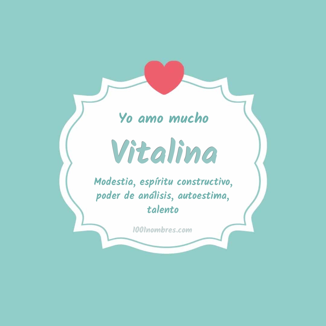 Yo amo mucho Vitalina Yo amo mucho Vitalina