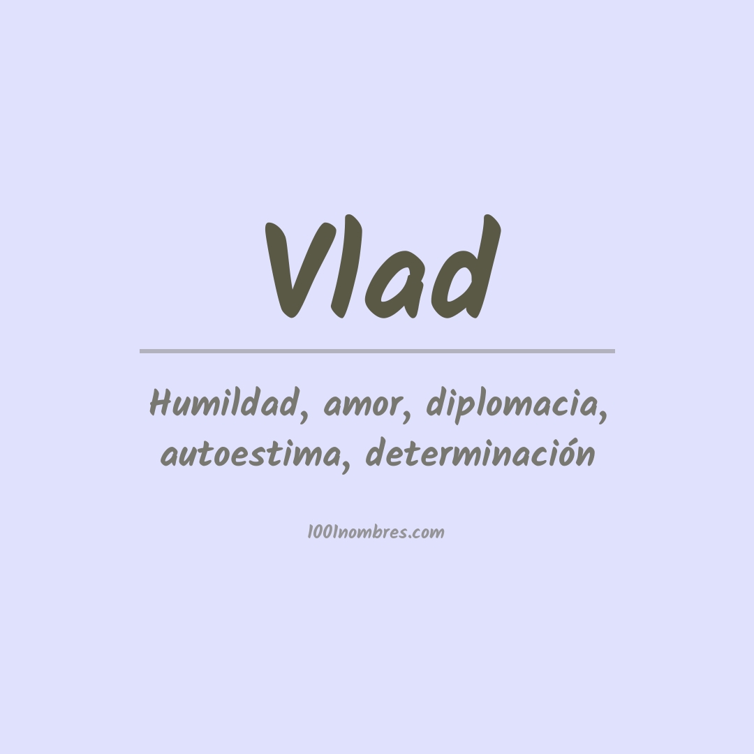 Significado del nombre Vlad