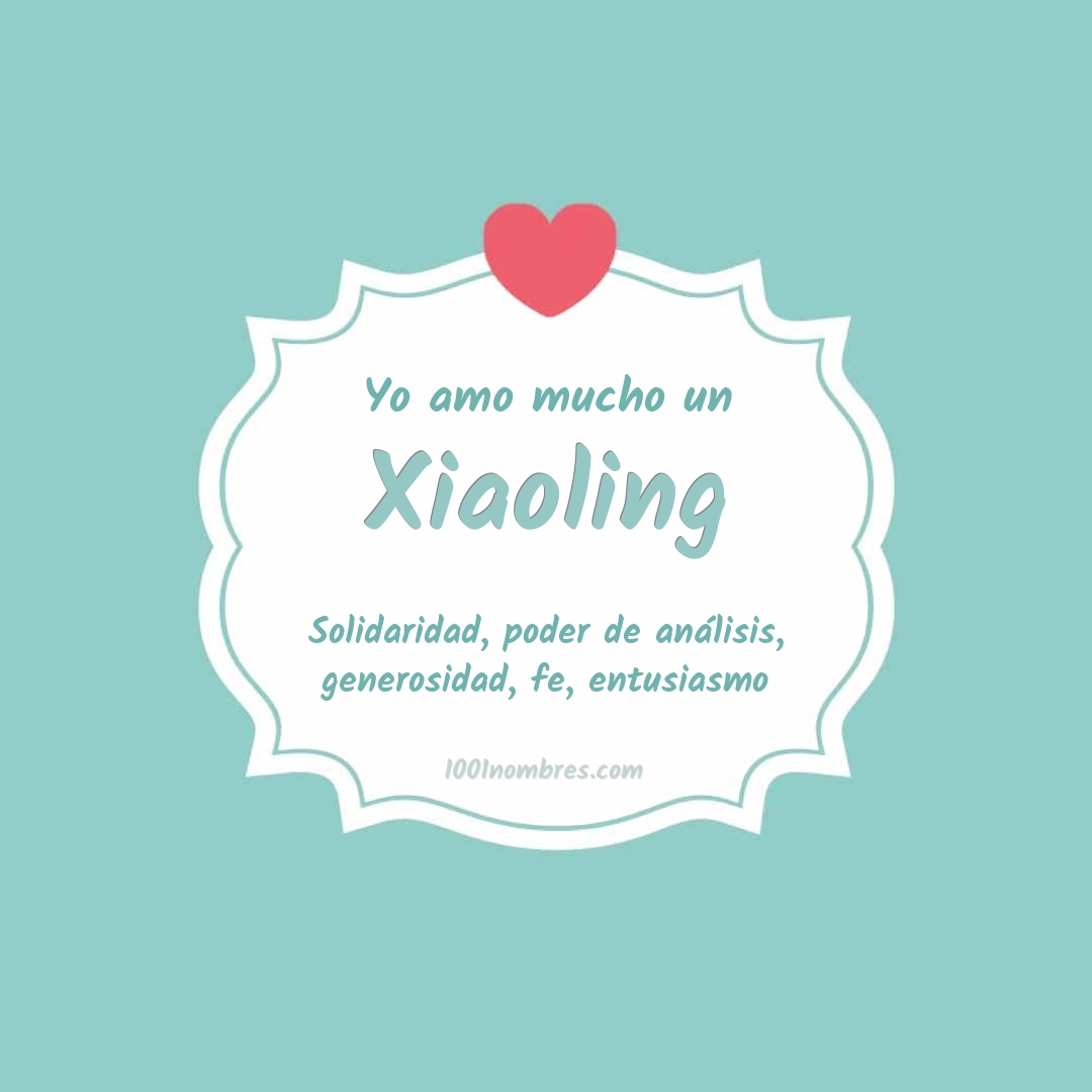 Yo amo mucho Xiaoling