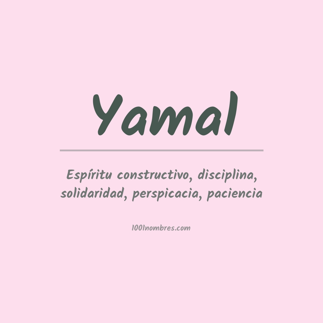 Significado del nombre Yamal