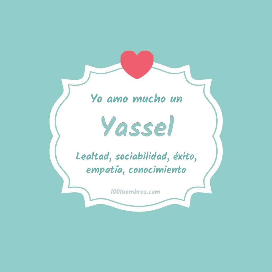 Yo amo mucho Yassel Yo amo mucho Yassel