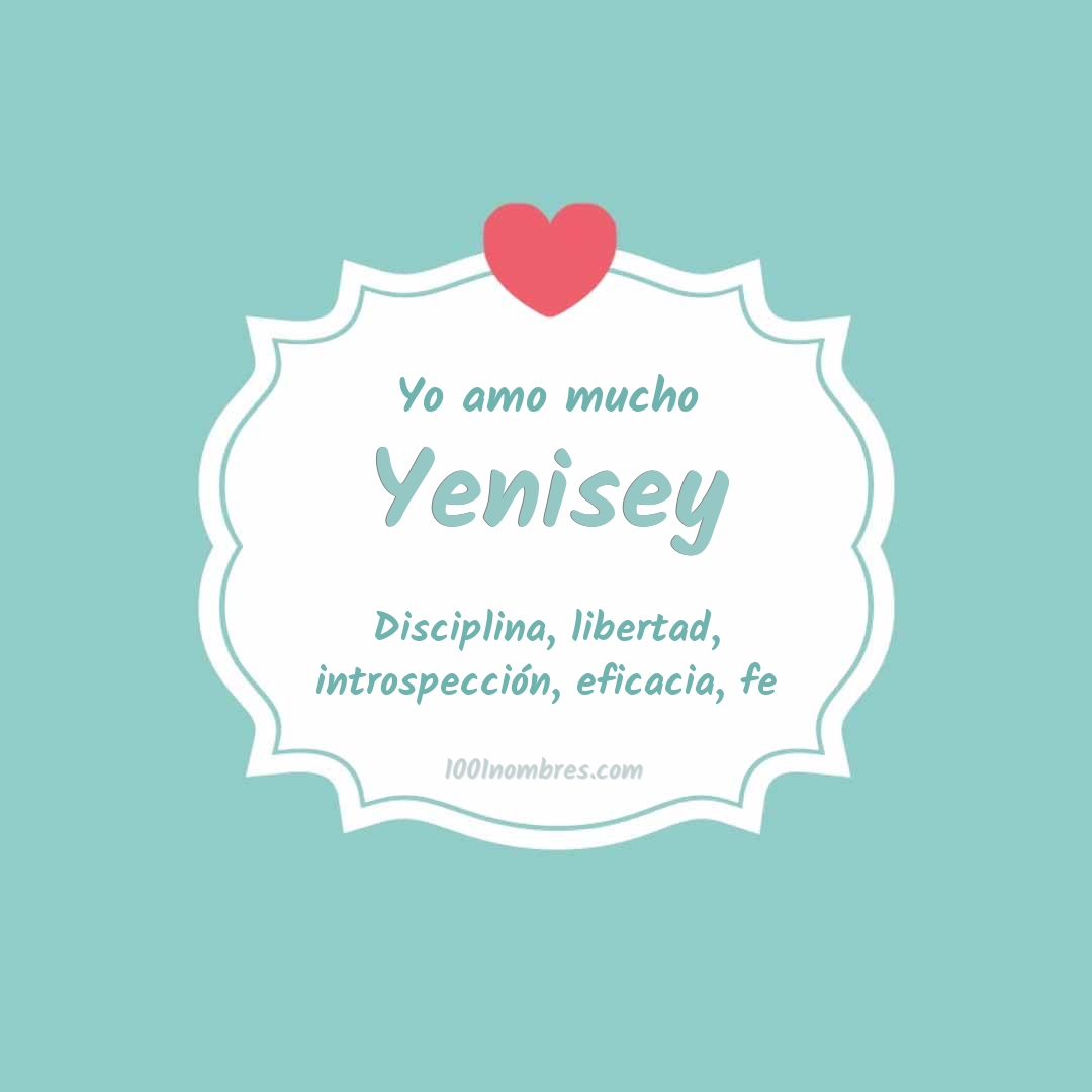Yo amo mucho Yenisey