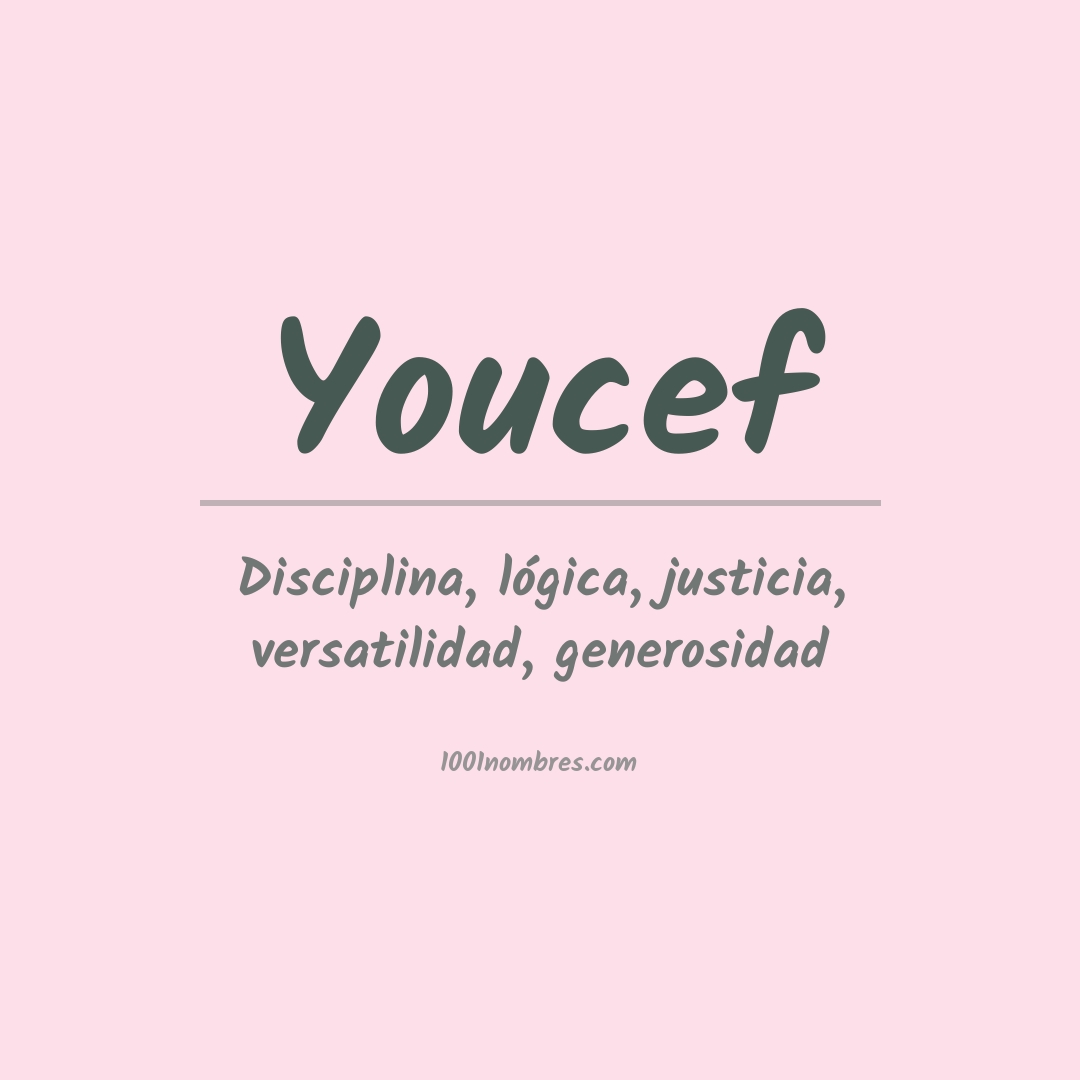Significado del nombre Youcef