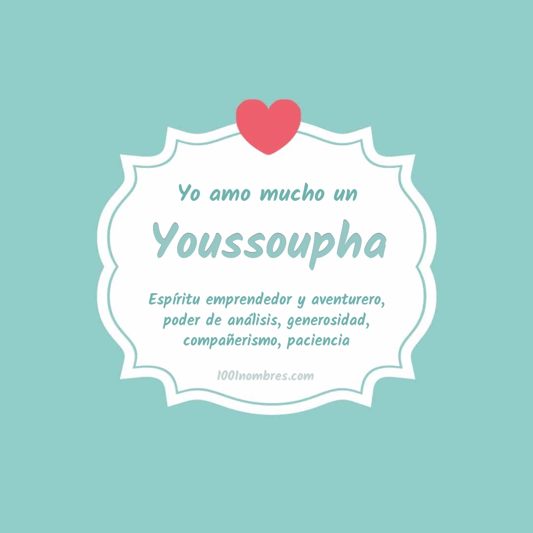 Yo amo mucho Youssoupha