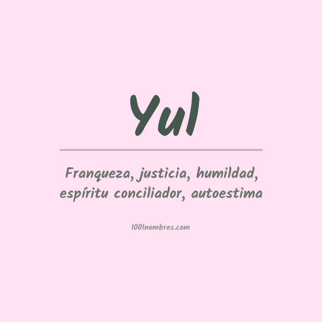 Significado del nombre Yul