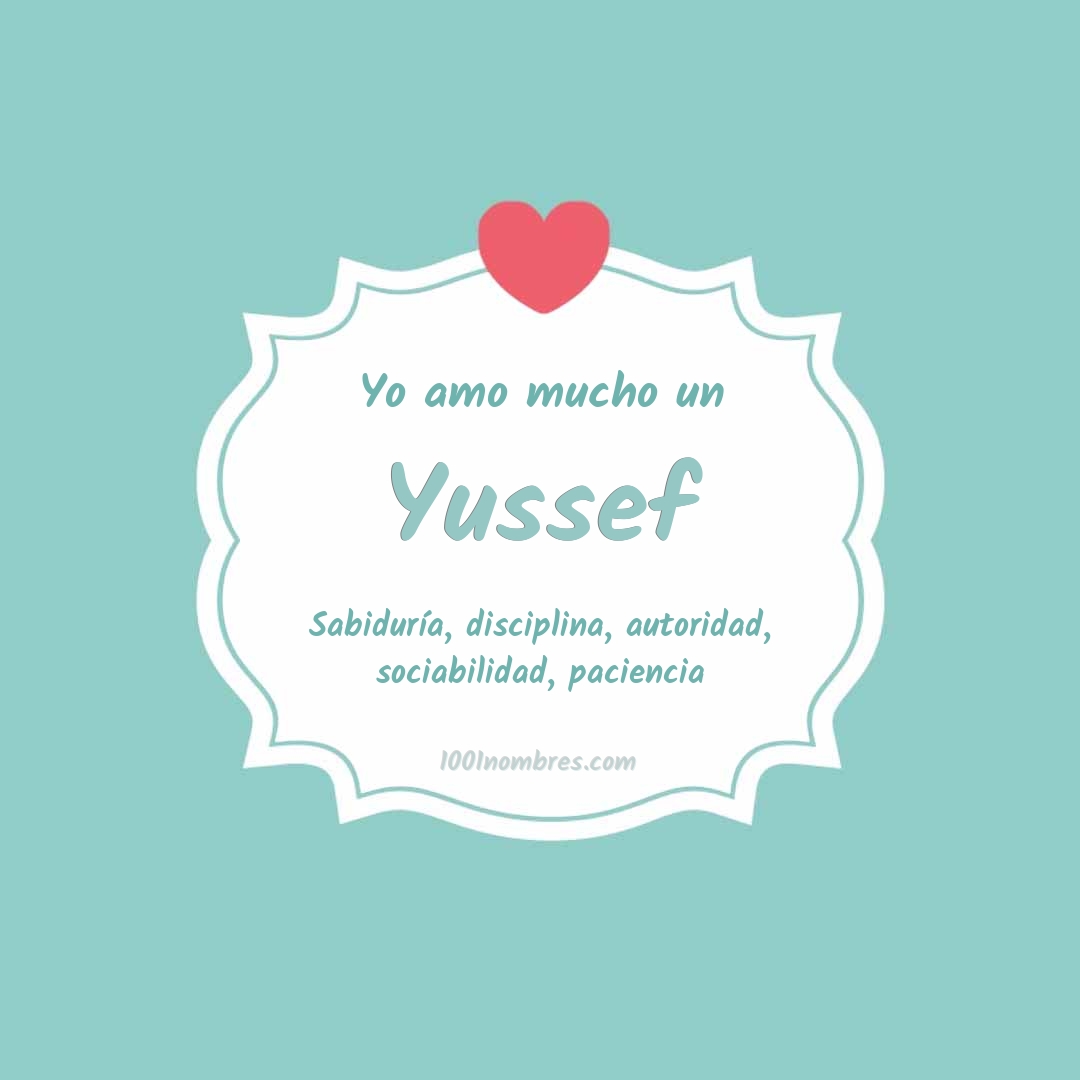 Yo amo mucho Yussef