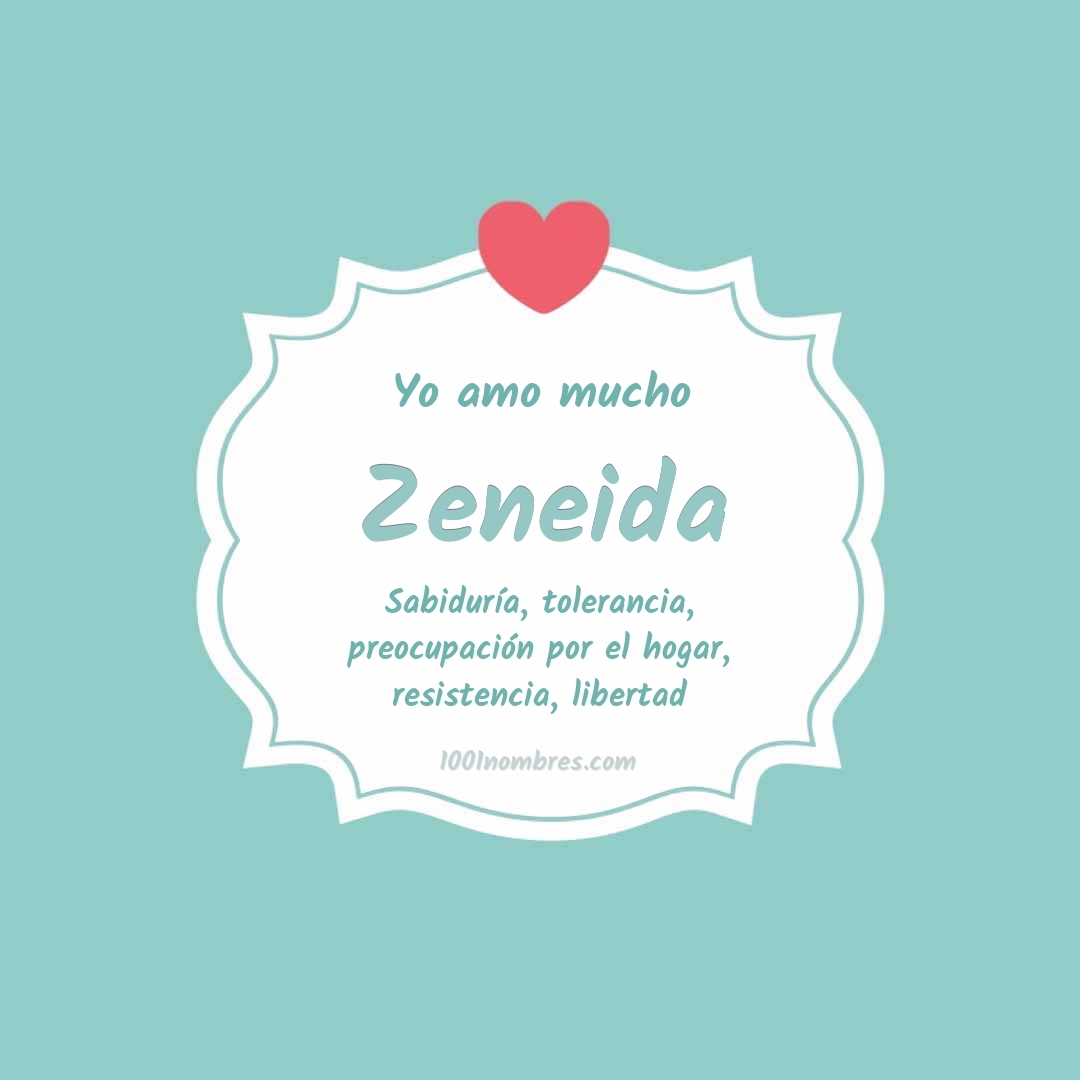 Yo amo mucho Zeneida